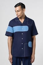 Denim Patch Resort Shirt view 2