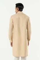 Classic Torrent Kurta - Beige view 2