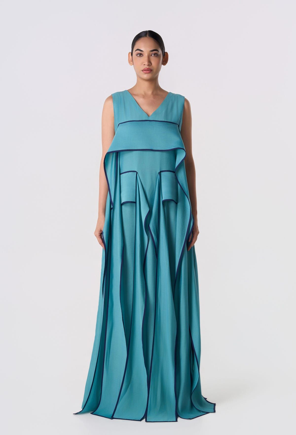 Cascading Outline Dress - image 1