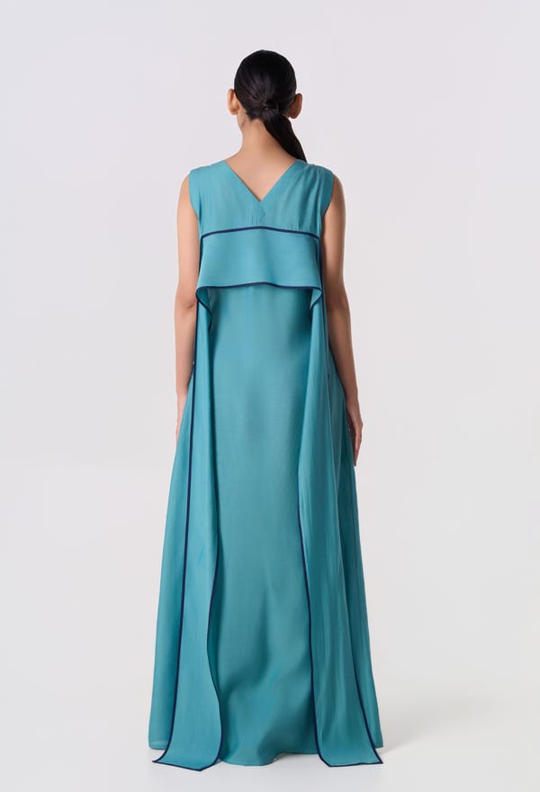Line out Line — Cascading Outline Dress