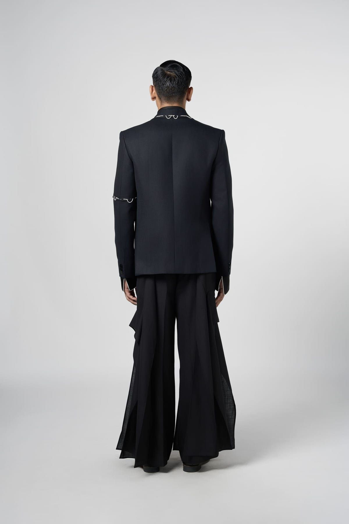 Dazzle Fringe Cut Blazer - image 4