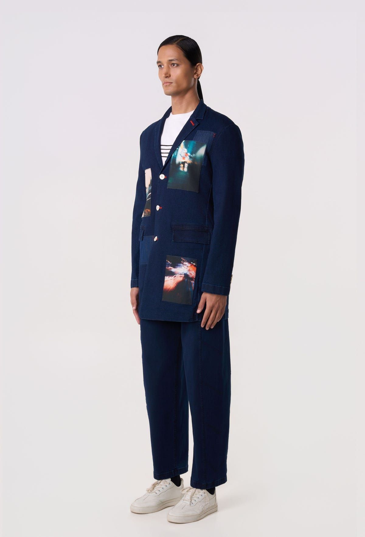 Metropolis Collage Blazer - image 6