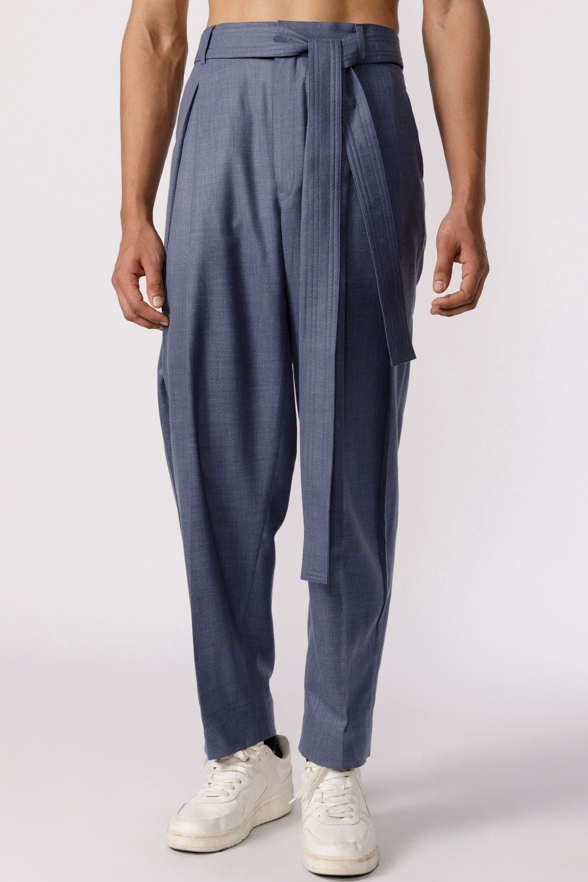 High waisted Pleated pants - image 1