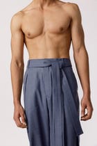 High waisted Pleated pants view 3