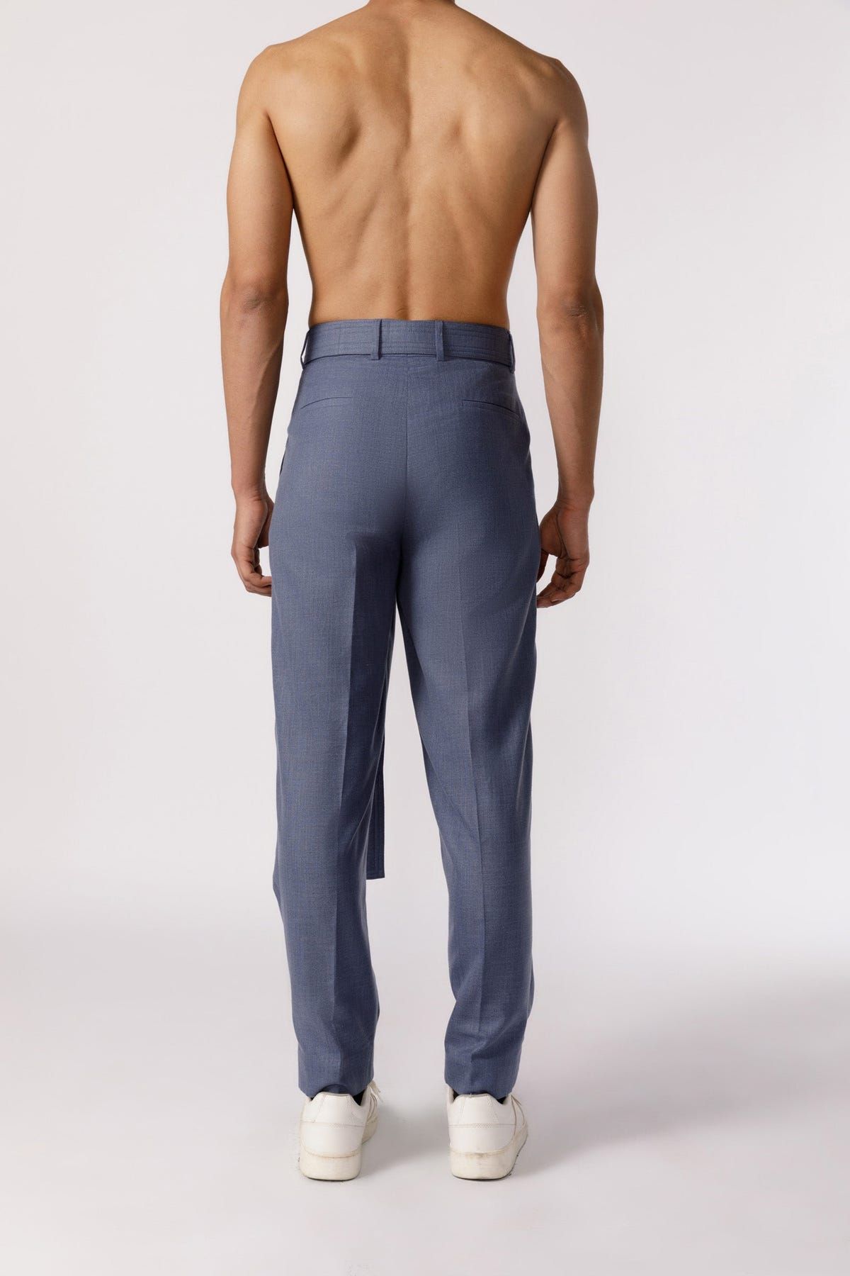 High waisted Pleated pants - image 4