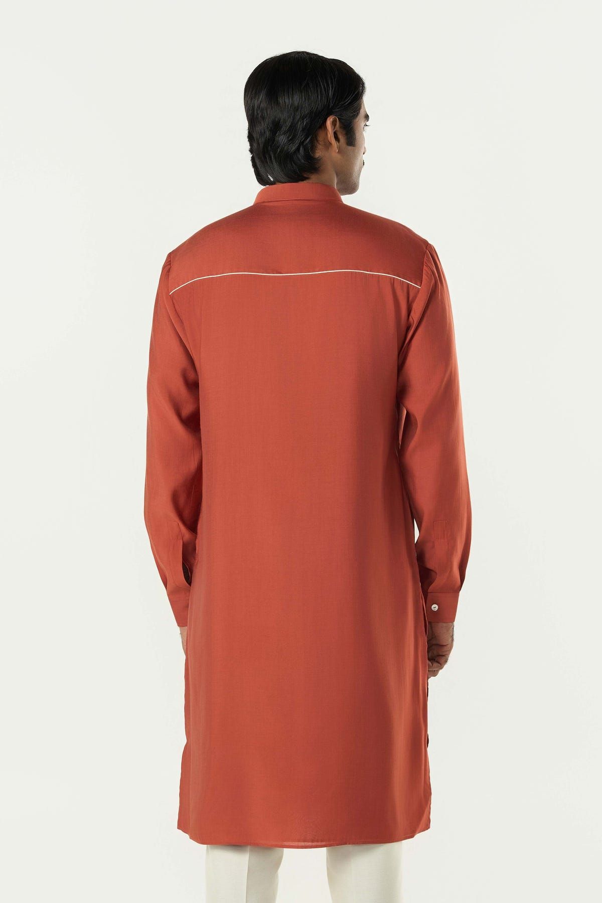 Avenue Kurta - Rust - image 2