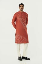 Avenue Kurta - Rust view 5