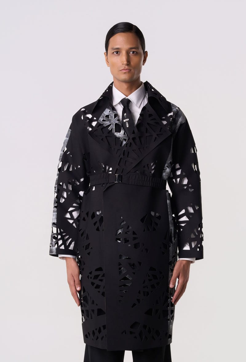 Matrix Laser Cut Trench