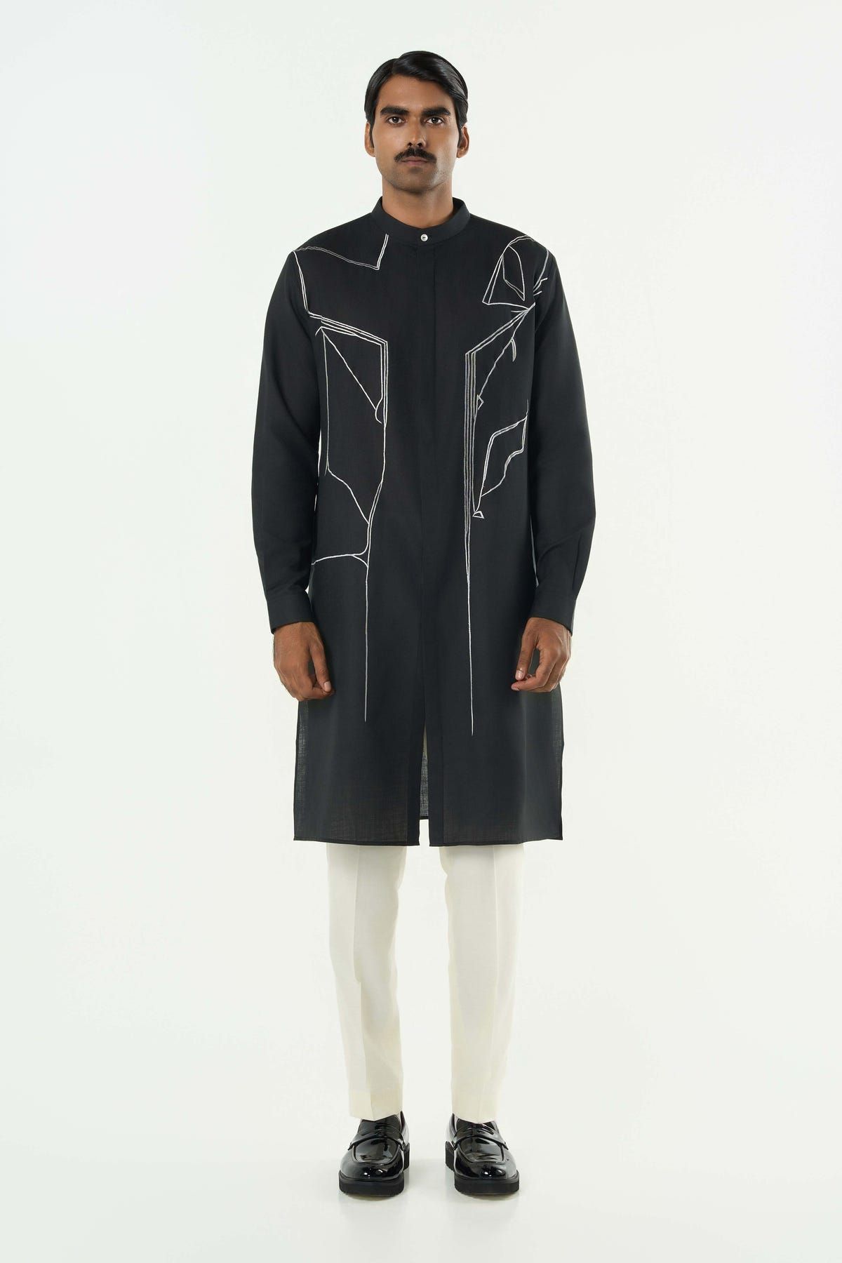 Warp line Bandi Jacket Set - Black - image 5