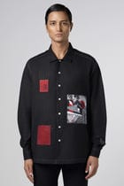Black Urban Patch Shirt view 1