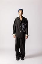 Oversized Patch work shirt view 5