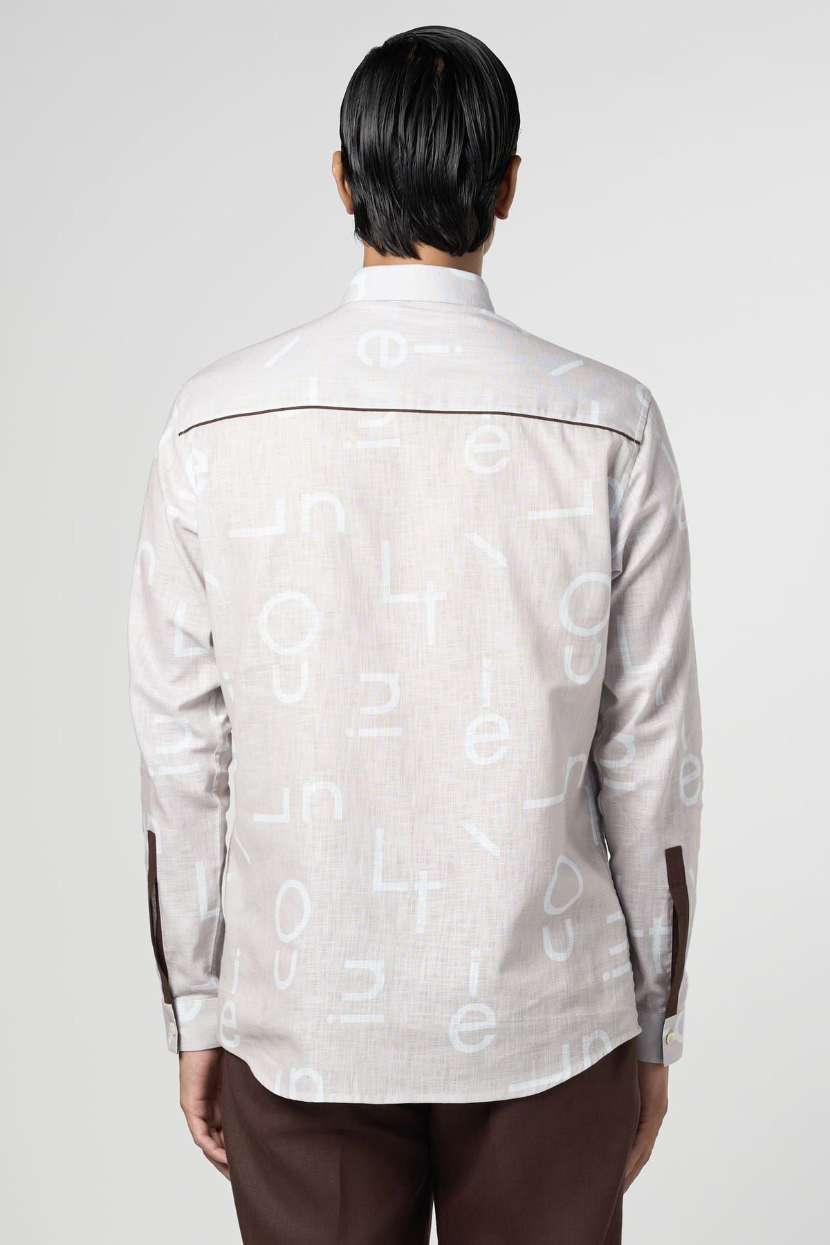 Singature Print Day Shirt - image 5