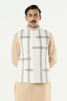 Beam Bandi Jacket Set - Off White view 3