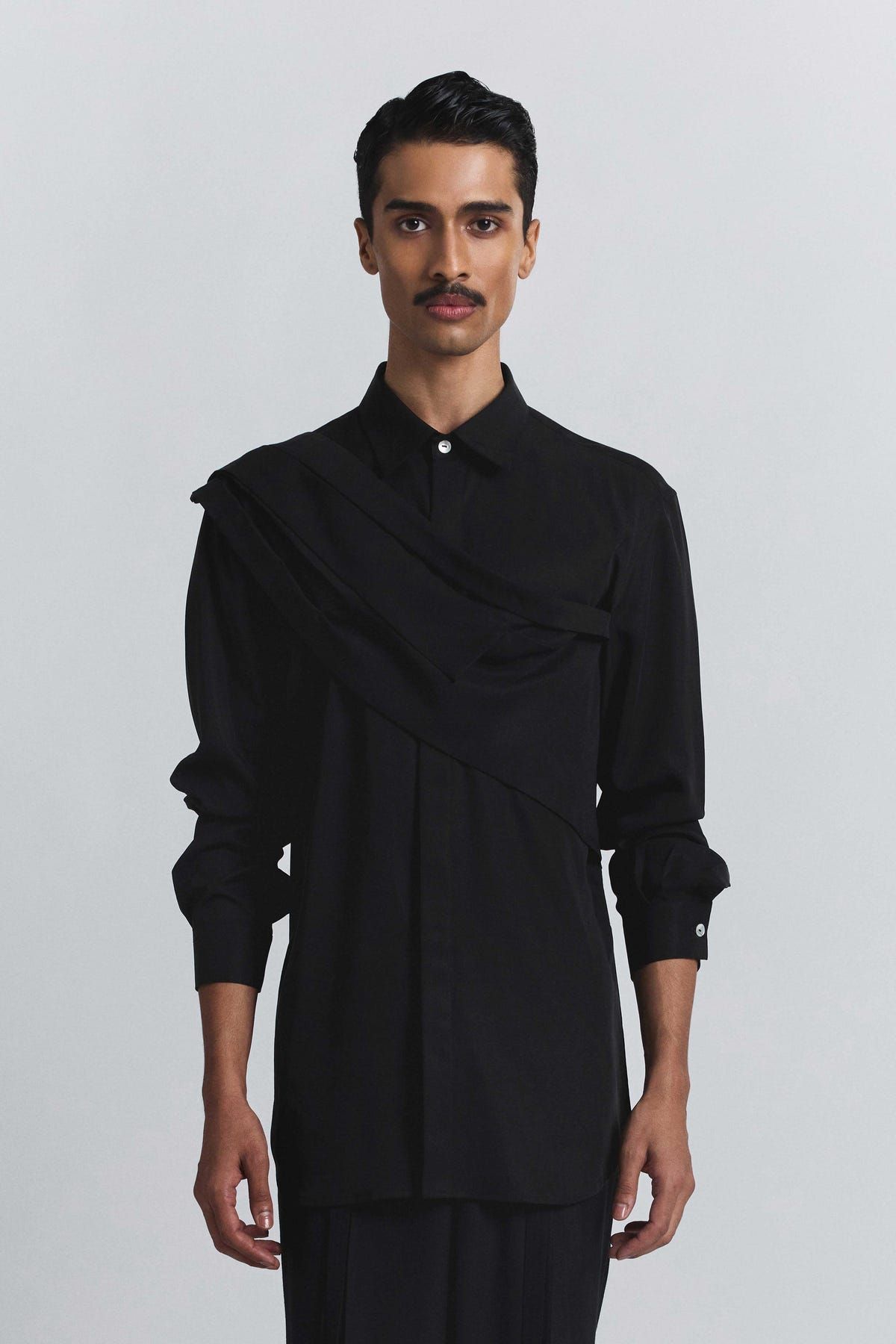 Augmented Drape Shirt - image 1