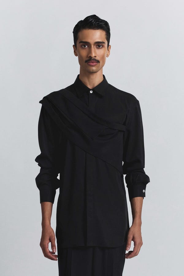 Line out Line — Augmented Drape Shirt