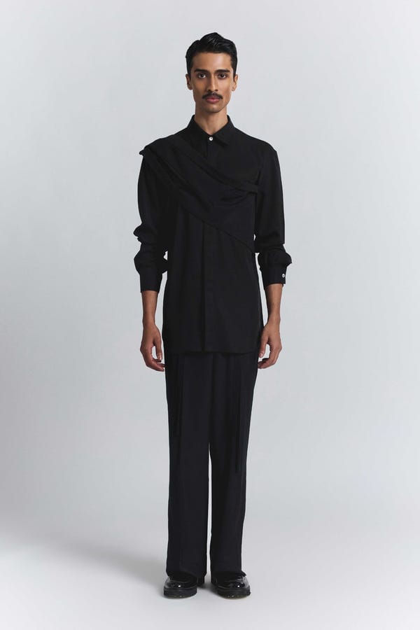 Line out Line — Augmented Drape Shirt