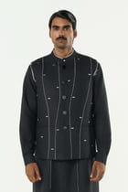 Warp Line Bandi Jacket - Black view 1