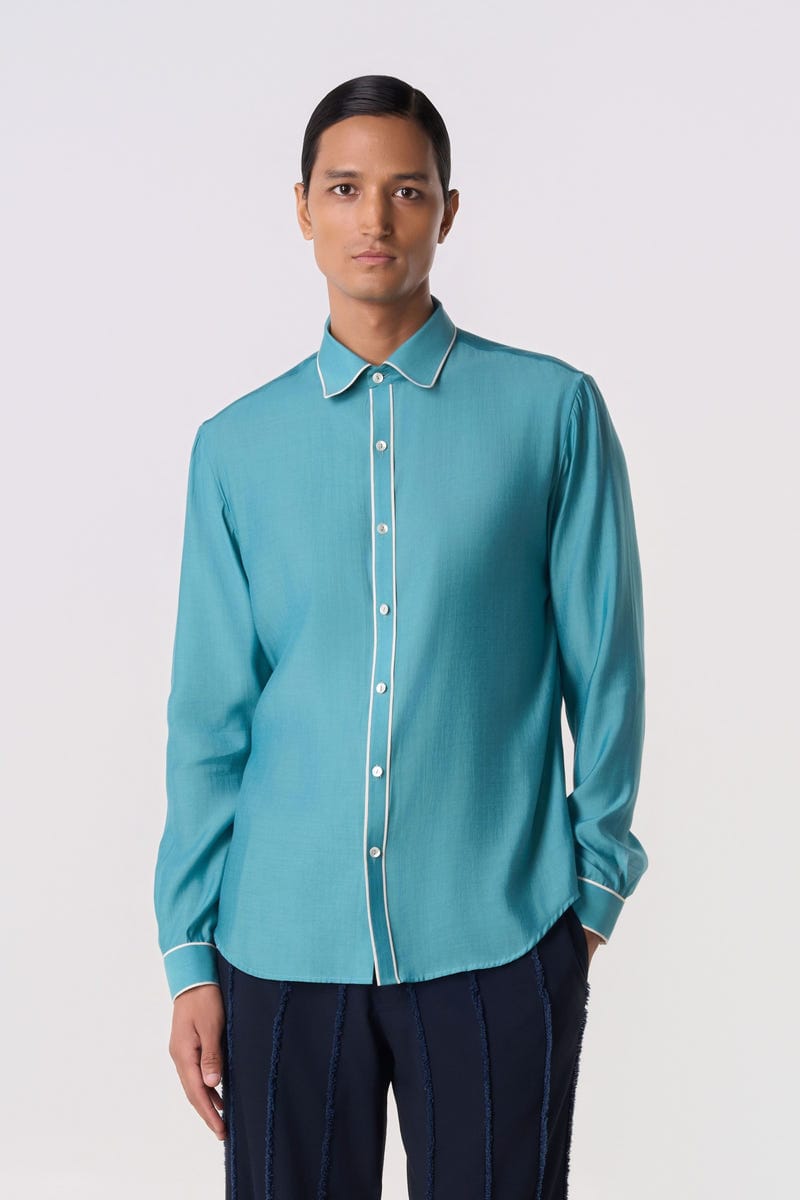 Draft Line Piping Shirt