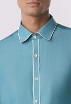 Draft Line Piping Shirt view 5