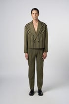 Wire Fenced Crop Blazer view 2