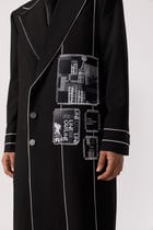 Streamlined patchwork trench view 2