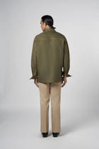 Olive Urban Patch Shirt view 4
