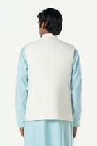 Grill Grid Bandi Jacket - Off White view 2