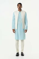 Grill Grid Bandi Jacket - Off White view 3
