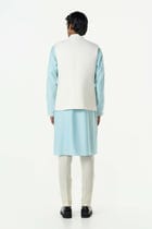 Grill Grid Bandi Jacket - Off White view 4