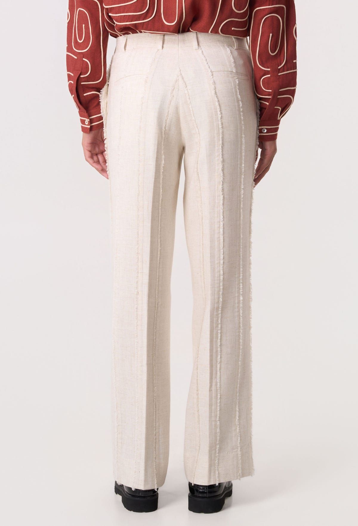 Rift Panel Trousers Off White - image 2