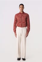 Rift Panel Trousers Off White view 4