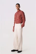 Rift Panel Trousers Off White view 6