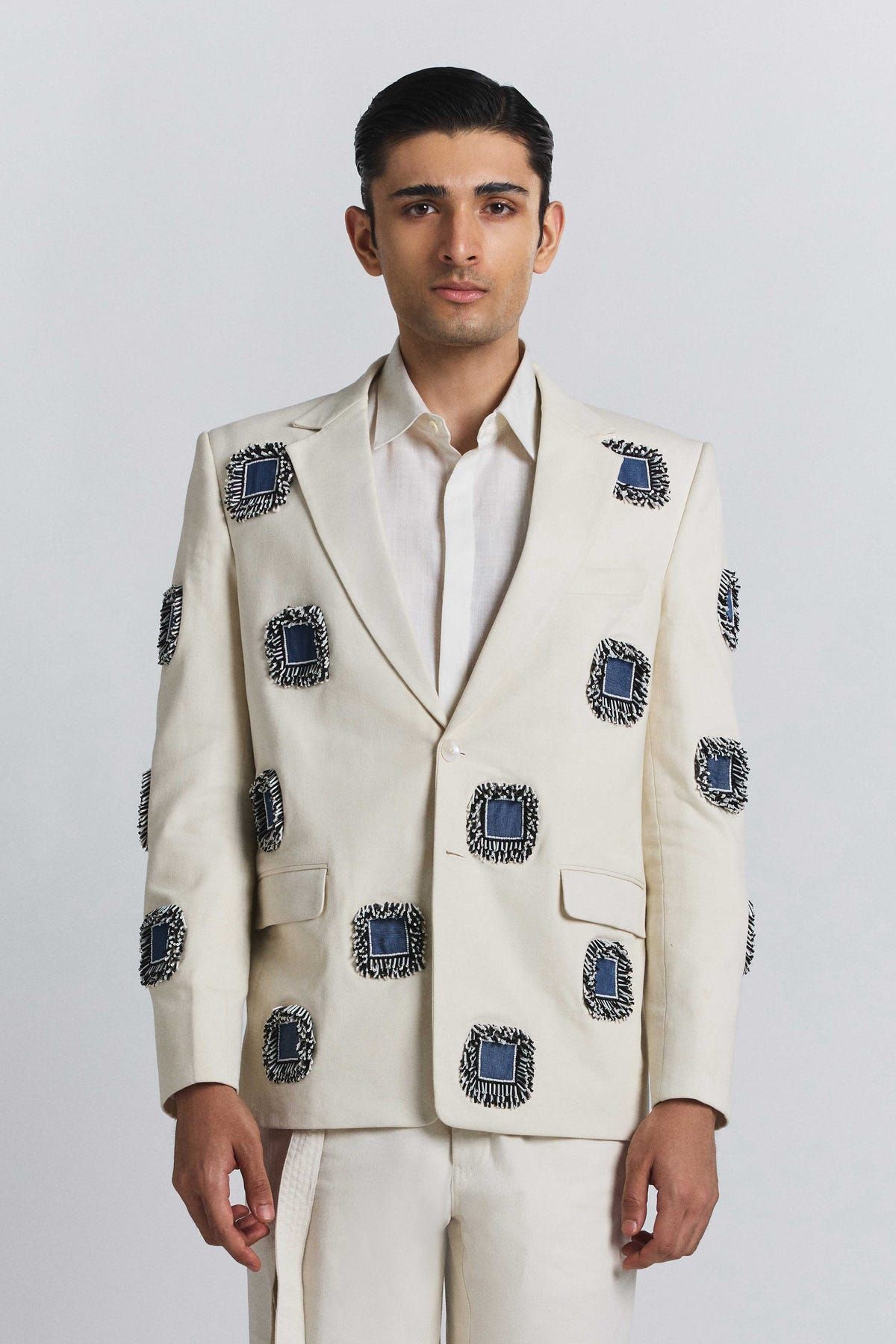 Glintcore Denim Blazer - image 1