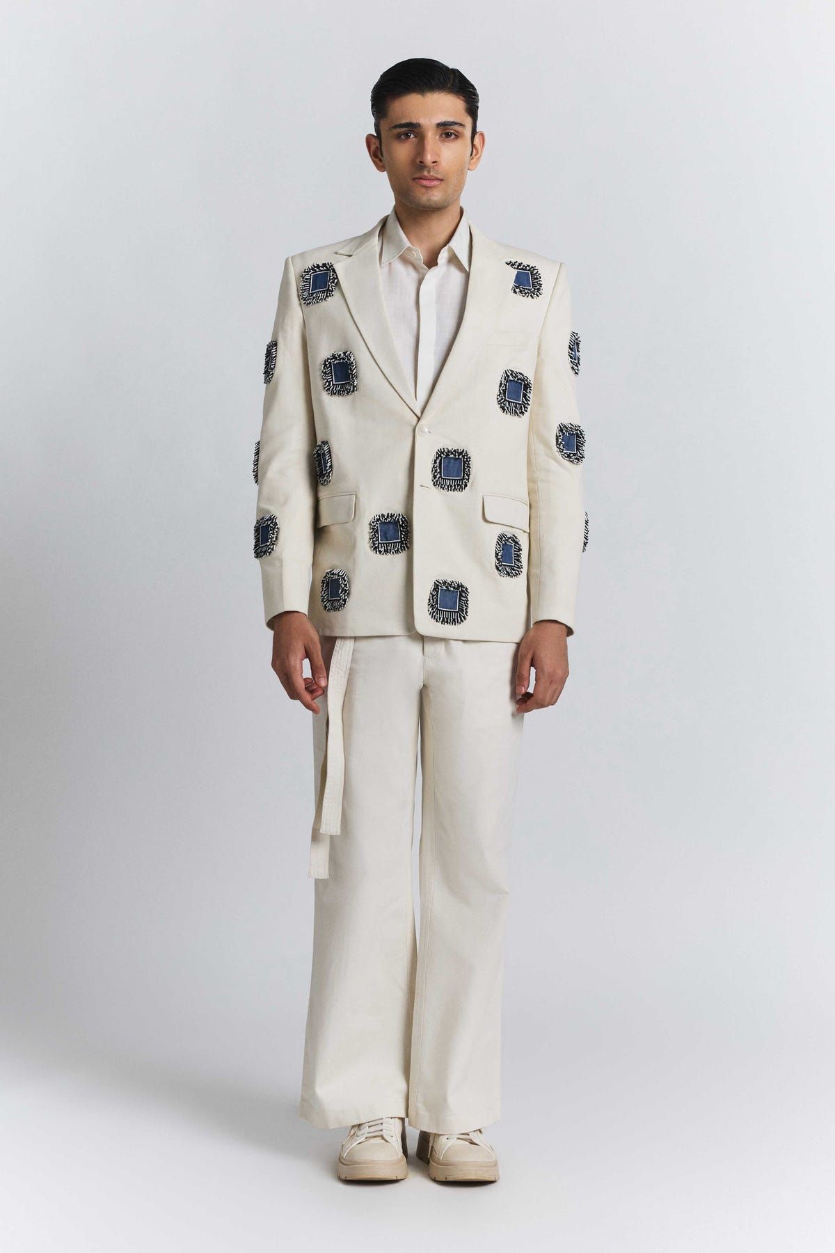 Glintcore Denim Blazer - image 4