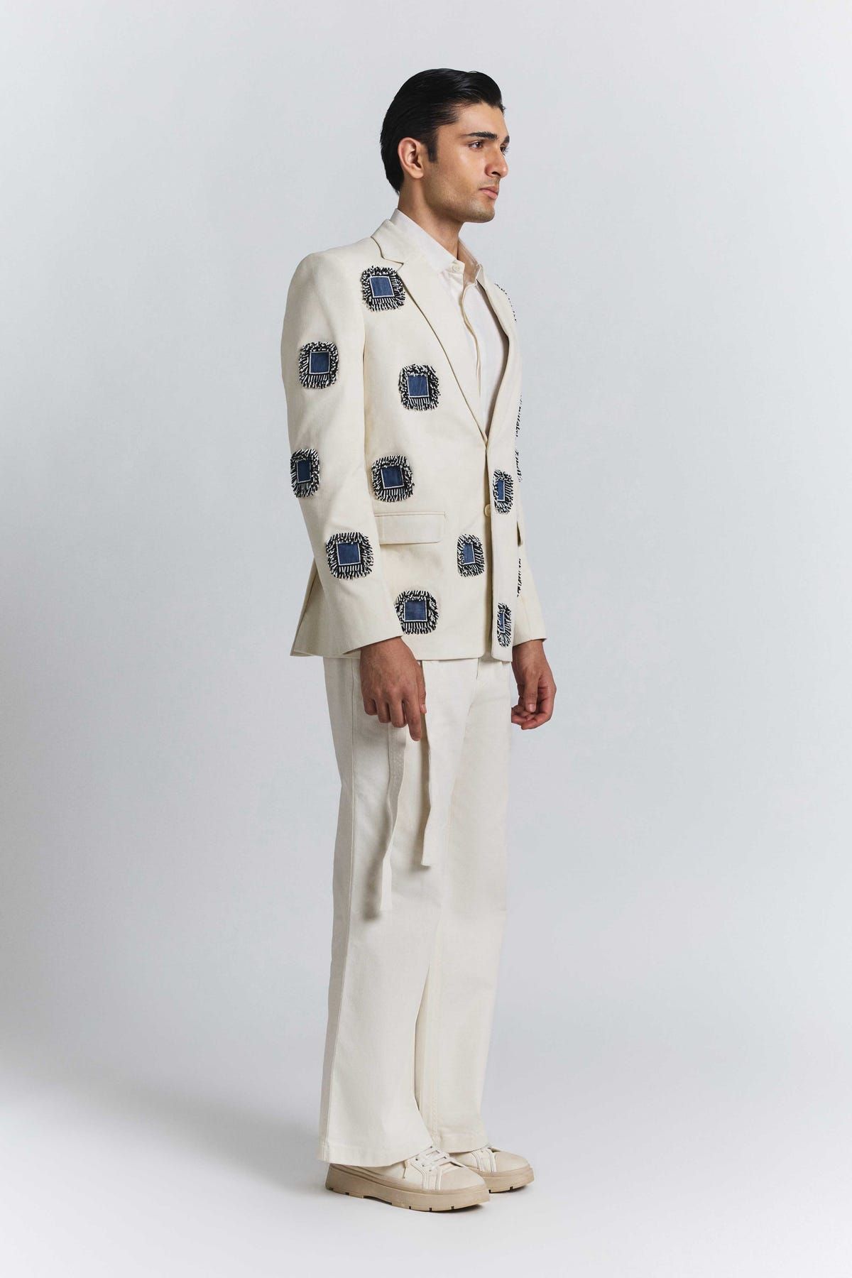 Glintcore Denim Blazer - image 5