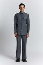 Geofaceted Piping Shirt view 2