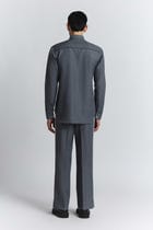 Geofaceted Piping Shirt view 4