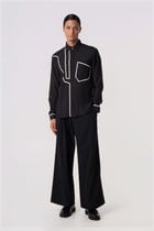 Contoured Piping Shirt view 2