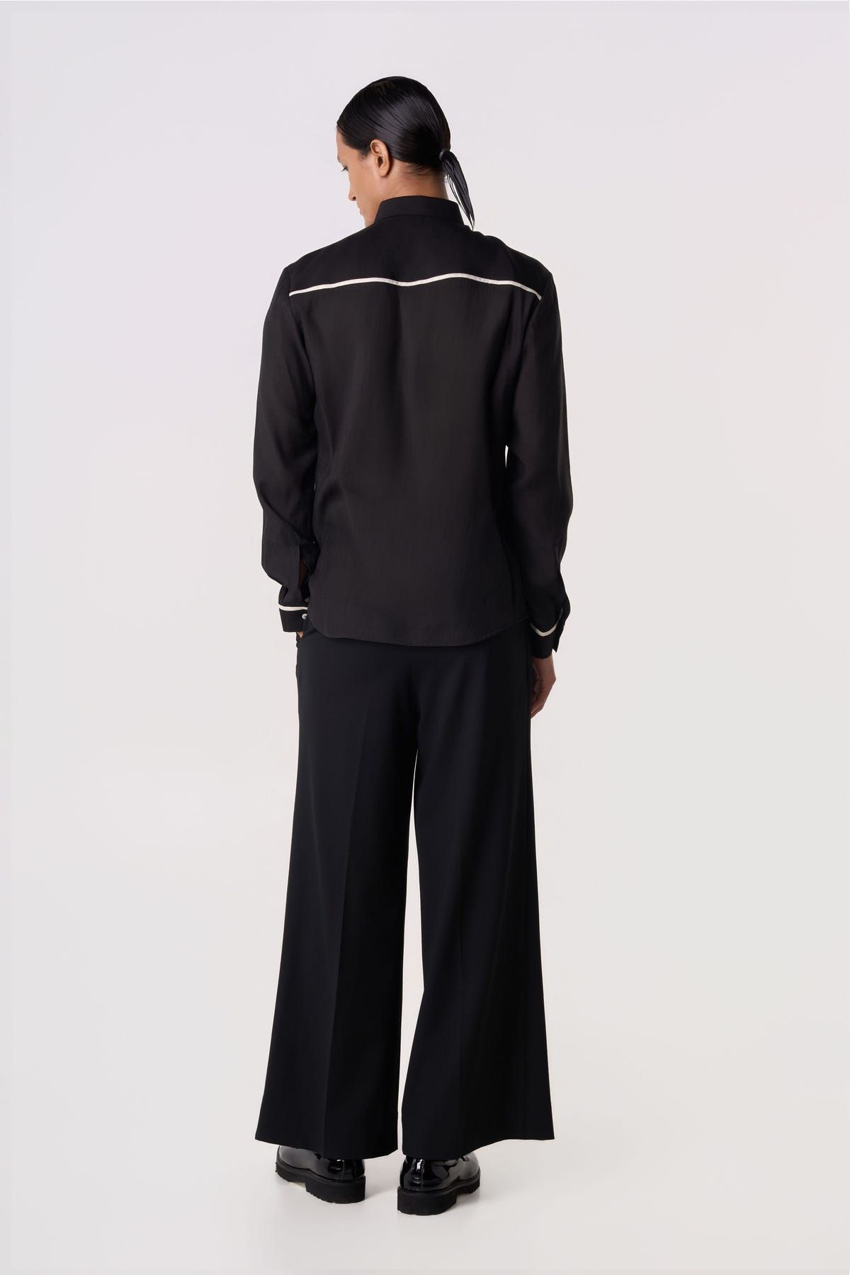 Contoured Piping Shirt - image 3
