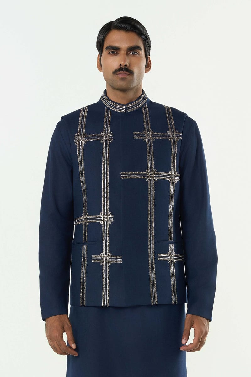 Beam Bandi Jacket - Navy Blue