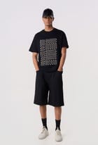 Contour Piping T-Shirt Black view 4