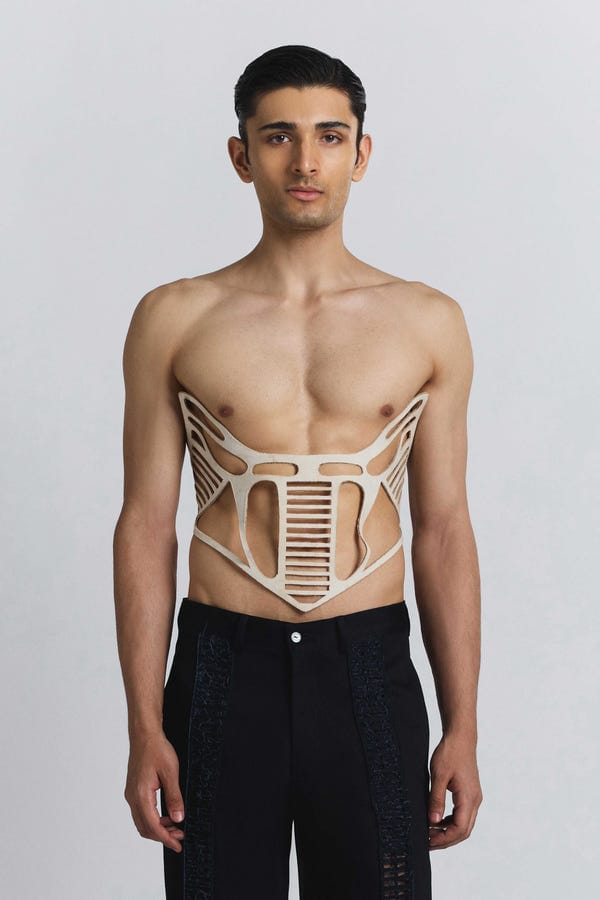 Line out Line — Laser Cut Accent Belt