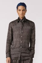 Polka dot printed shirt view 2