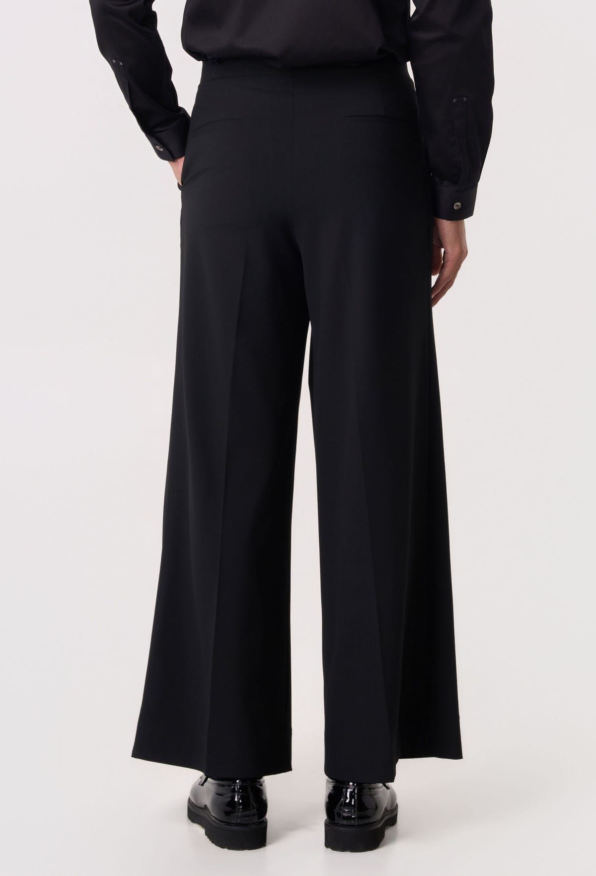 Pivot Pleat Wide Trousers - image 2