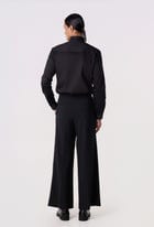 Pivot Pleat Wide Trousers view 5