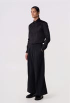 Pivot Pleat Wide Trousers view 6