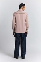 Polylineal Embroidered Shirt view 4
