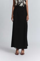 Wrap Around Skirt - Black view 1