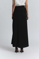Wrap Around Skirt - Black view 2
