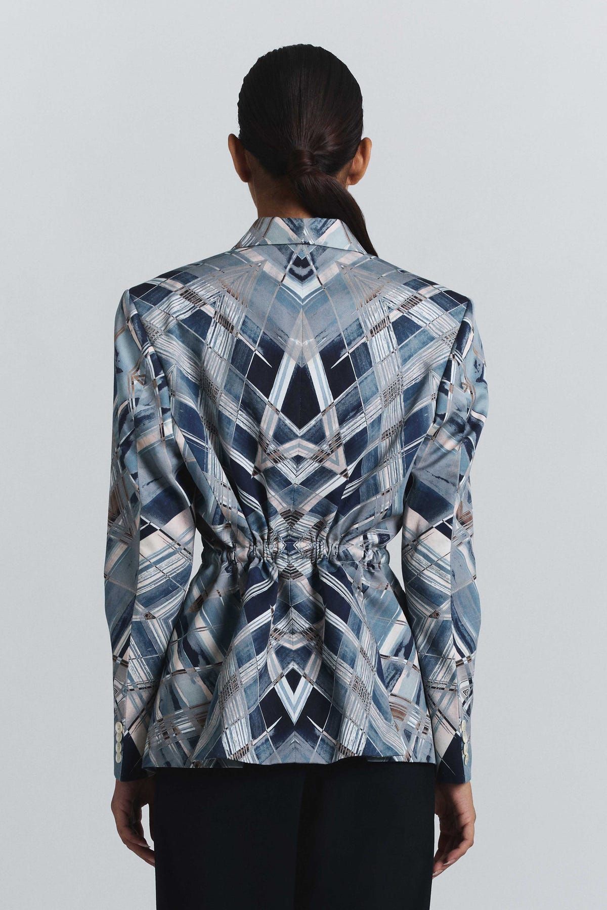 Vortex Print Blazer - image 2